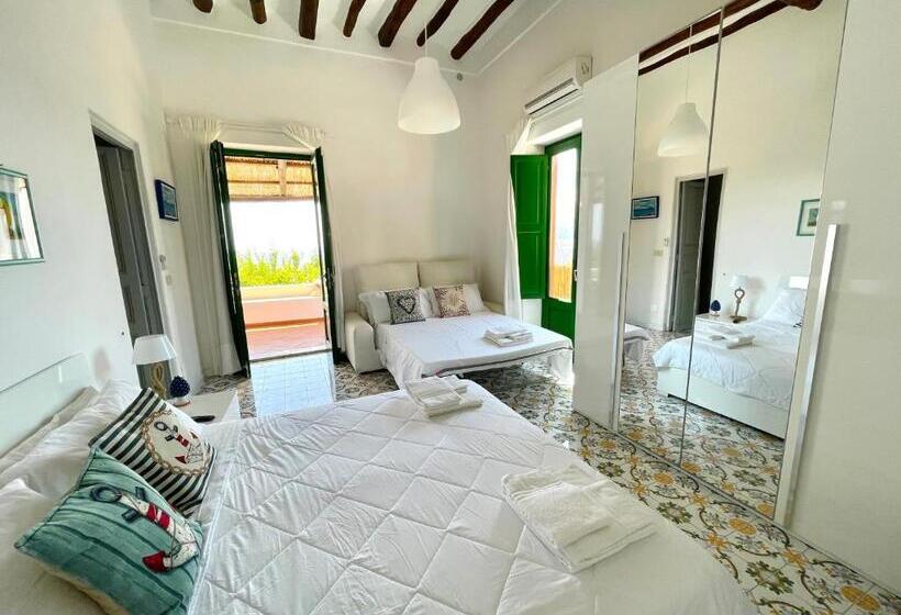 ویلای 1 خوابه با چشمانداز دریا, Villa Pomelia, Villa Nel Corso Di Santa Marina Salina A 50 Mt Dal Mare