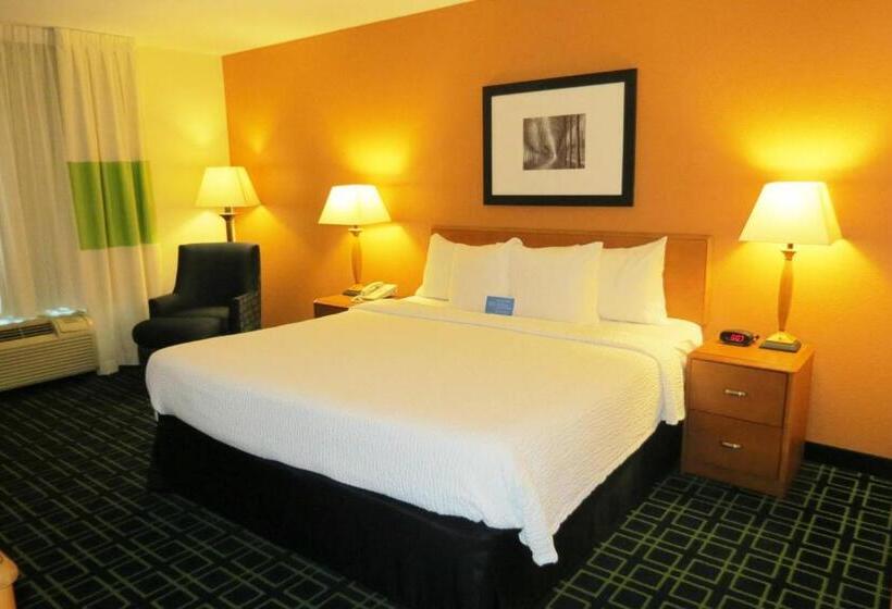 חדר סטנדרט עם מיטת קינג, Fairfield Inn & Suites Mount Vernon Rend Lake