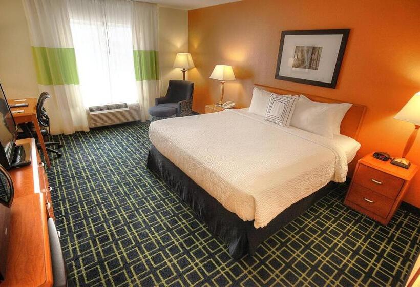 غرفة قياسية سرير كينج, Fairfield Inn & Suites Mount Vernon Rend Lake