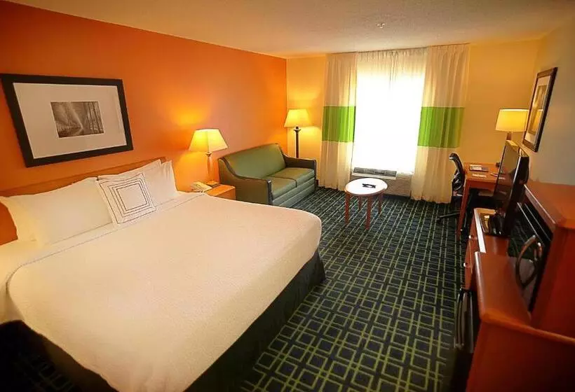 اتاق استاندارد یک تخته با تخت بزرگ, Fairfield Inn & Suites Mount Vernon Rend Lake