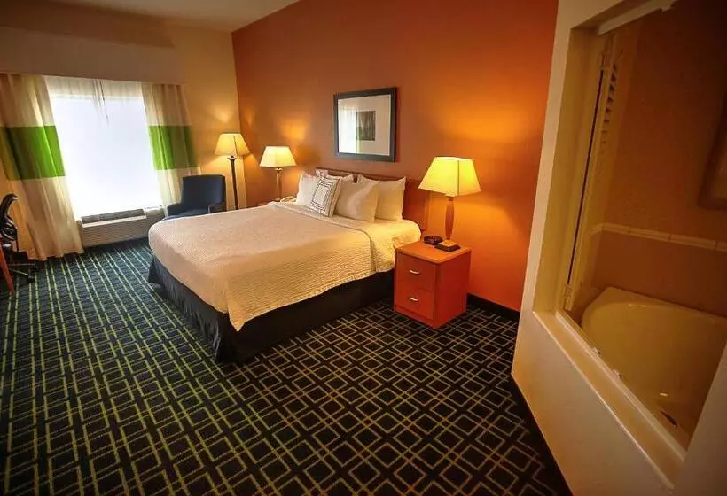 اتاق استاندارد یک تخته با تخت بزرگ, Fairfield Inn & Suites Mount Vernon Rend Lake