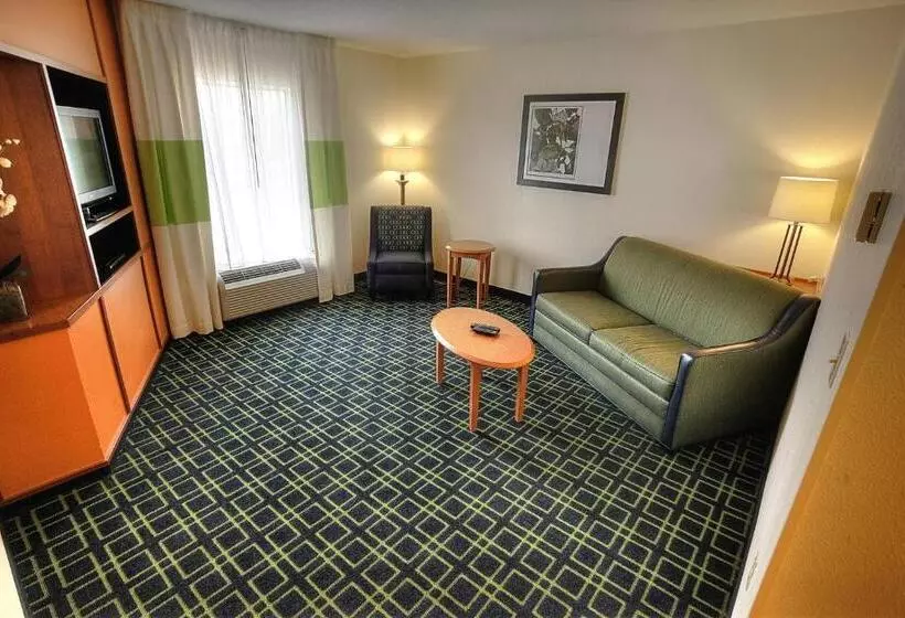 سوئیت با تخت بزرگ, Fairfield Inn & Suites Mount Vernon Rend Lake