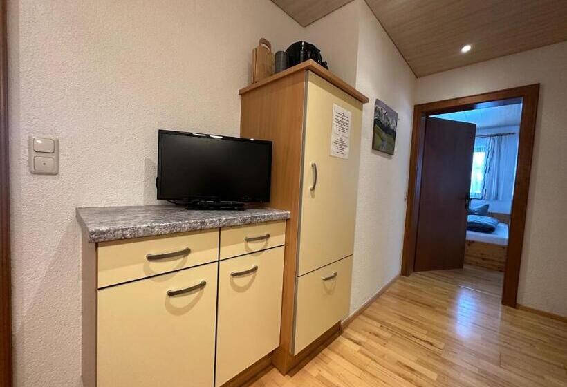 آپارتمان 1 خوابه با بالکن, Haus Ausserbach