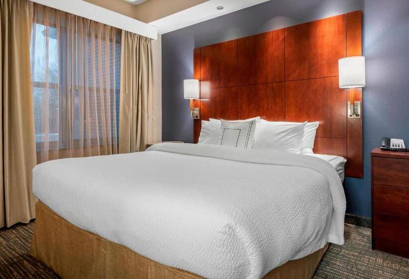 キングサイドベッドのスタンダードワンルーム, Residence Inn By Marriott Columbus