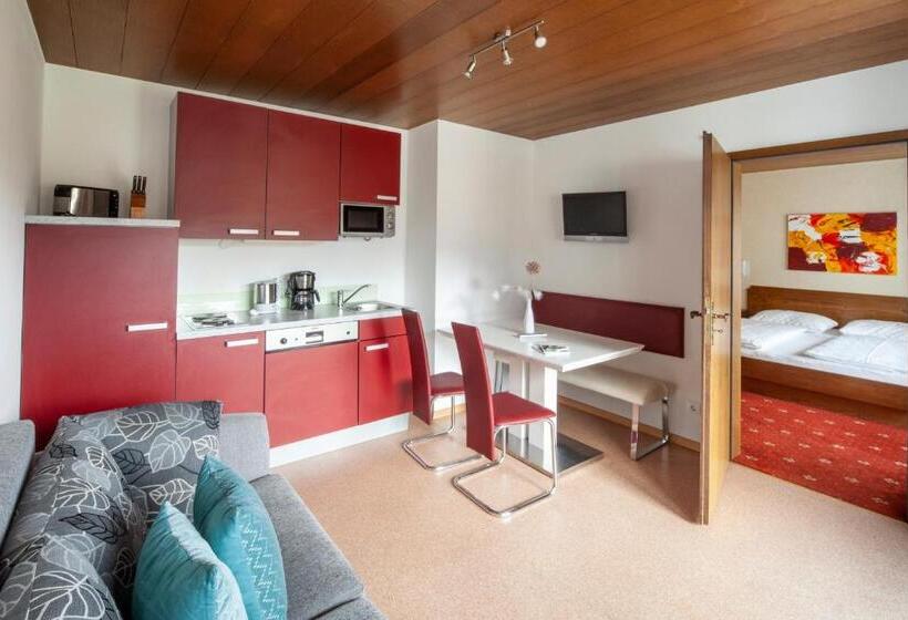 شقة غرفة نوم واحدة مزودة بشُرفة, Garni Brigitte