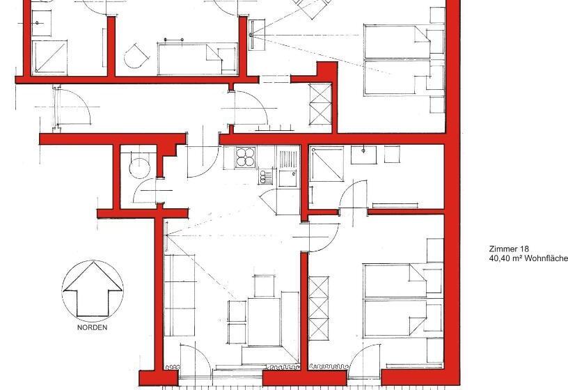 شقة 3 غرف, Garni Brigitte