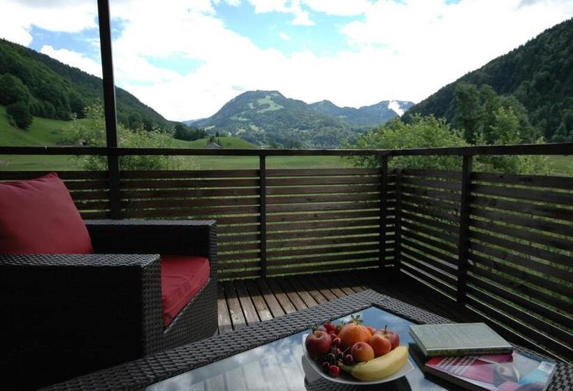 스탠다드 룸 산 전망, Gesundhotel Bad Reuthe