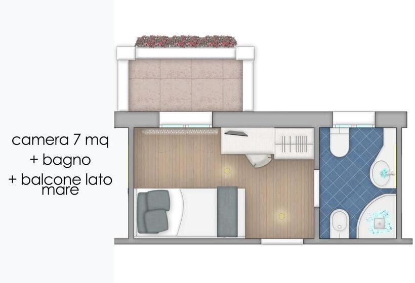 Camera Standard Individuale, Novecento Suite