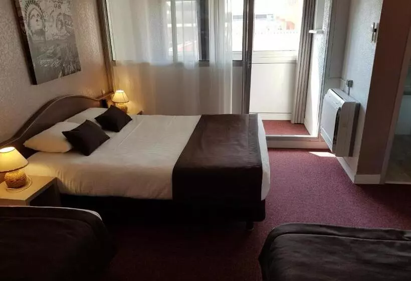スタンダード４人部屋, Hôtel Port Beach
