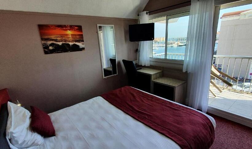 스탠다드 발코니 룸, Hôtel Port Beach