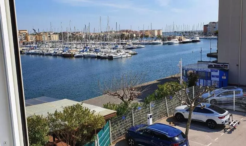 バルコニー付きスタンダードルーム, Hôtel Port Beach