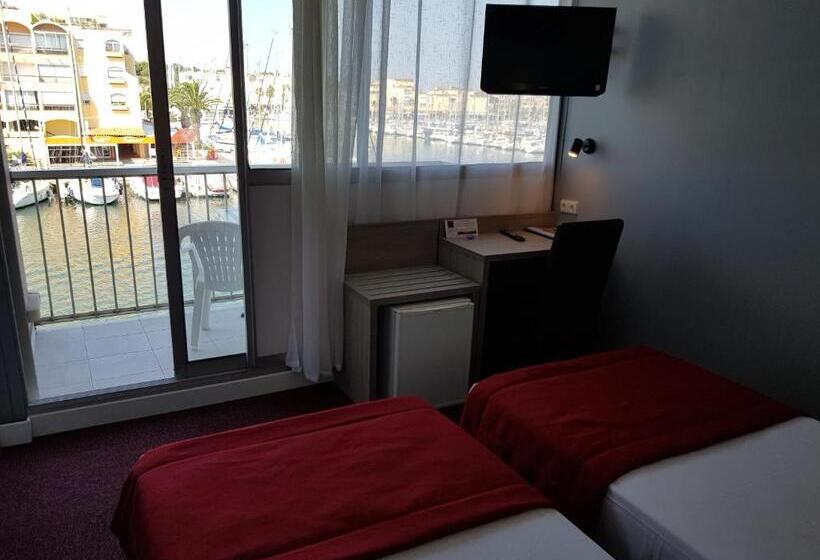 스탠다드 발코니 룸, Hôtel Port Beach