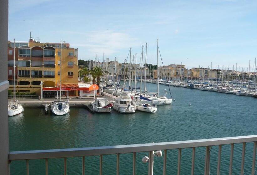 스탠다드 발코니 룸, Hôtel Port Beach