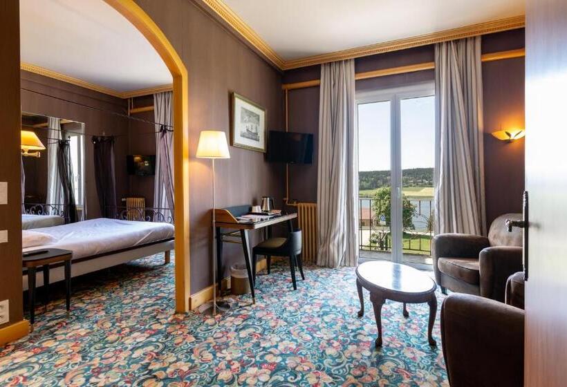 סוויטה עם ג'קוזי, Hôtel Restaurant Le Lac