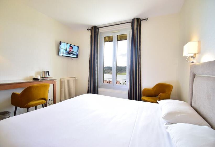 חדר סטנדרט נוף לאגם, Hôtel Restaurant Le Lac