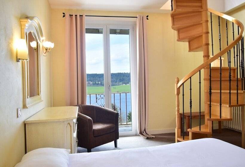 Номер Дюплекс, Hôtel Restaurant Le Lac