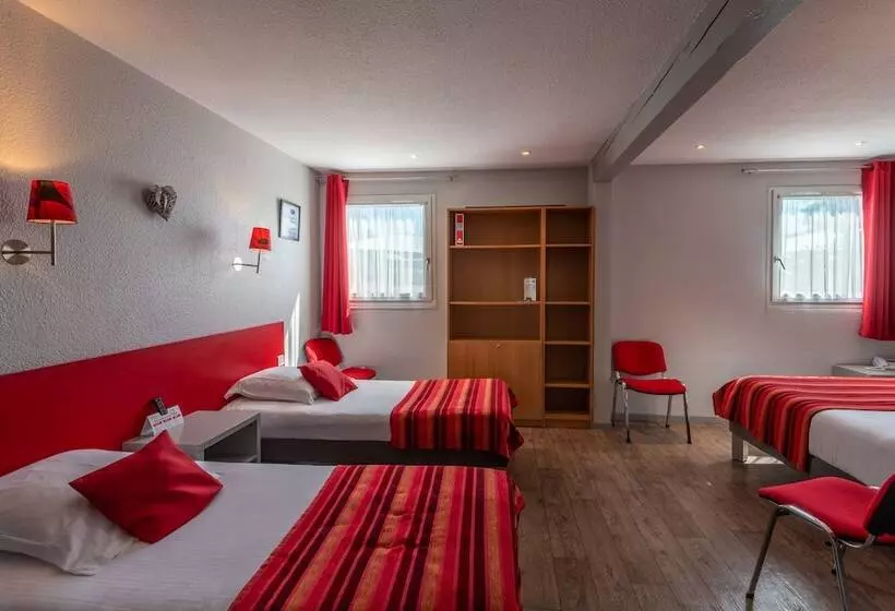スタンダード４人部屋, Les Orchidées , Hôtel & Restaurant