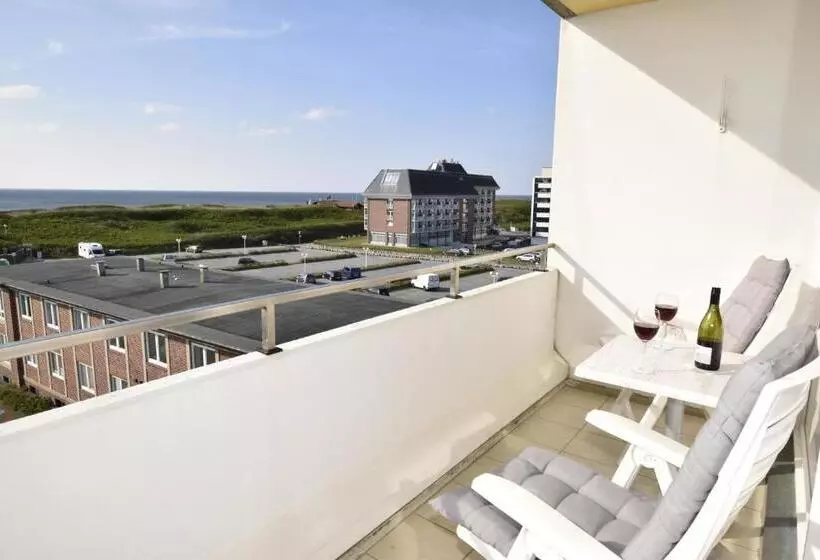 Standard-huone Merinäkymä Parveke, Wiking Sylt
