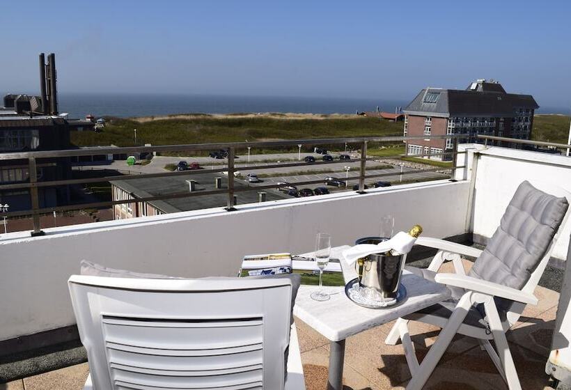 オーシャンビュースタンダードルームテラス付き, Wiking Sylt