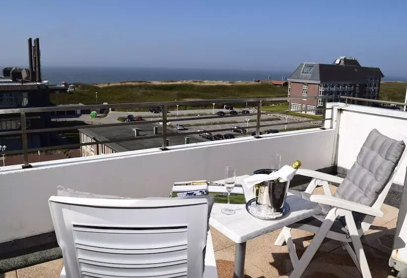 Standard-huone Merinäkymä Terassi, Wiking Sylt