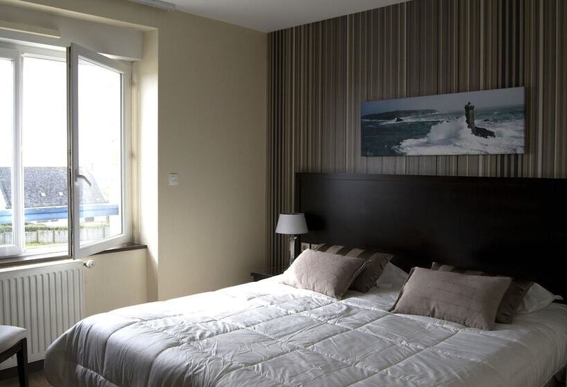 オーシャンビュースタンダードルーム, Logis Hotel Kermoor Spa