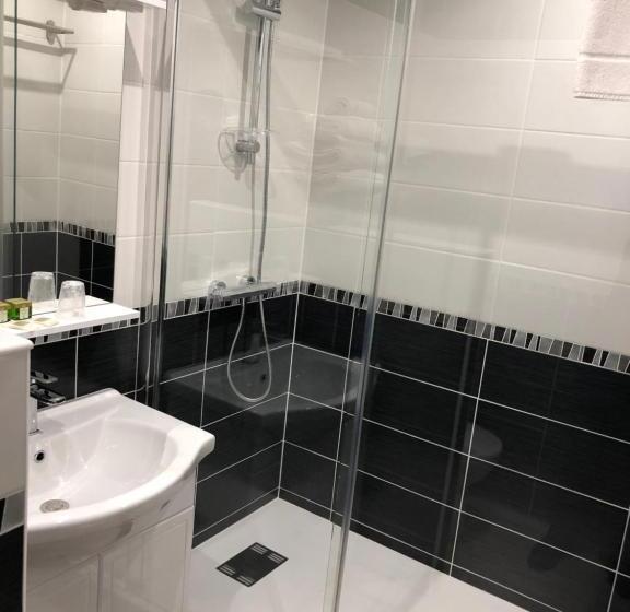 חדר סטנדרט צדדי נוף לים, Logis Hotel Restaurant Le Mirador