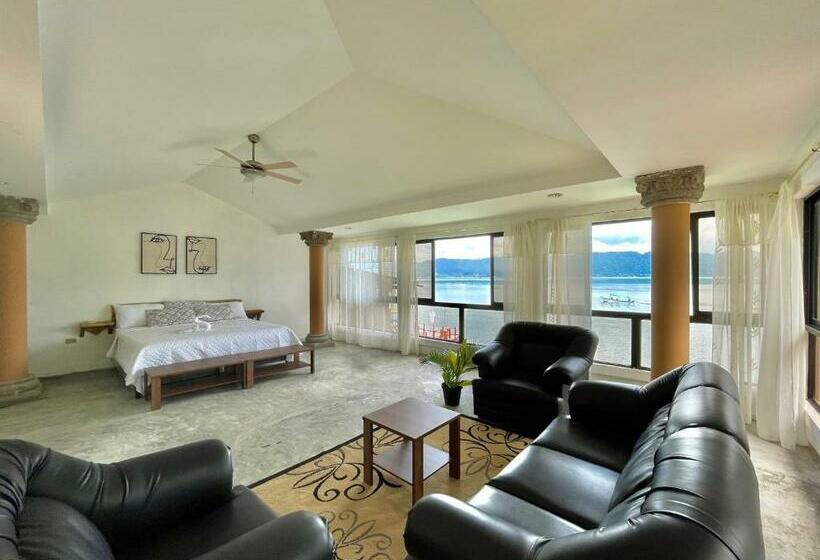 Suite with lake view, Casa Prana, Coatepeque