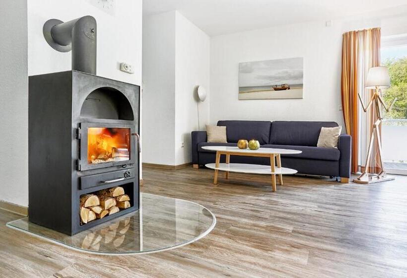 شقة غرفتين, H+ Hotel Ferienpark Usedom