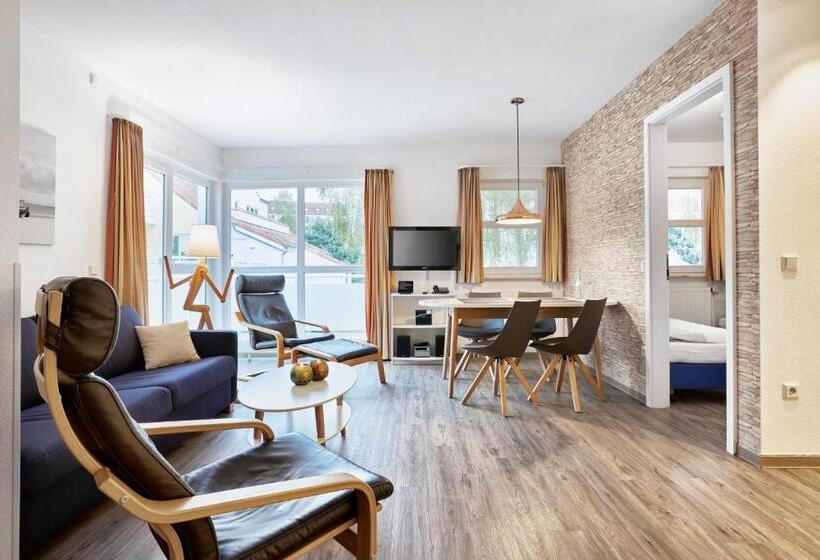 شقة غرفتين, H+ Hotel Ferienpark Usedom