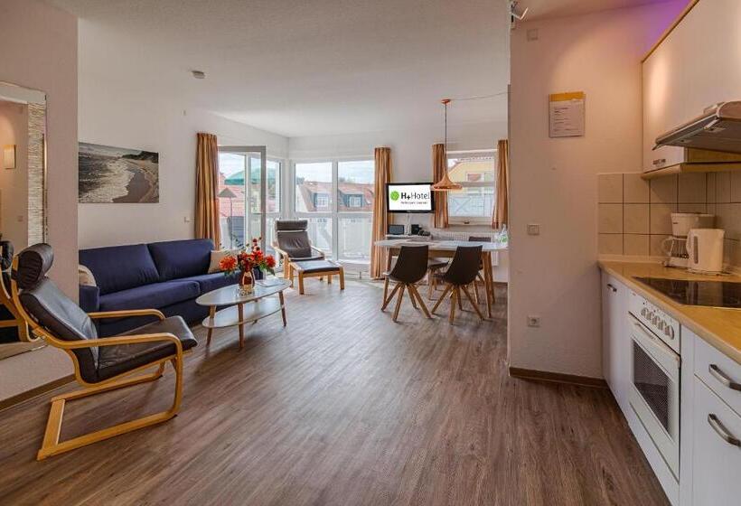 شقة غرفتين, H+ Hotel Ferienpark Usedom