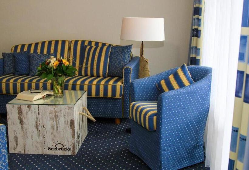 חדר סטנדרט עם מרפסת, & Restaurant Seebrücke