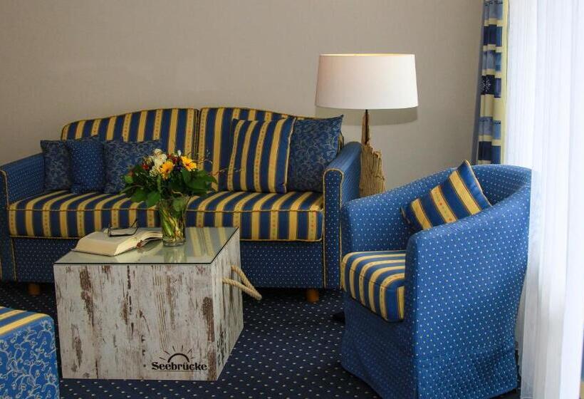 חדר סטנדרט עם מרפסת, & Restaurant Seebrücke