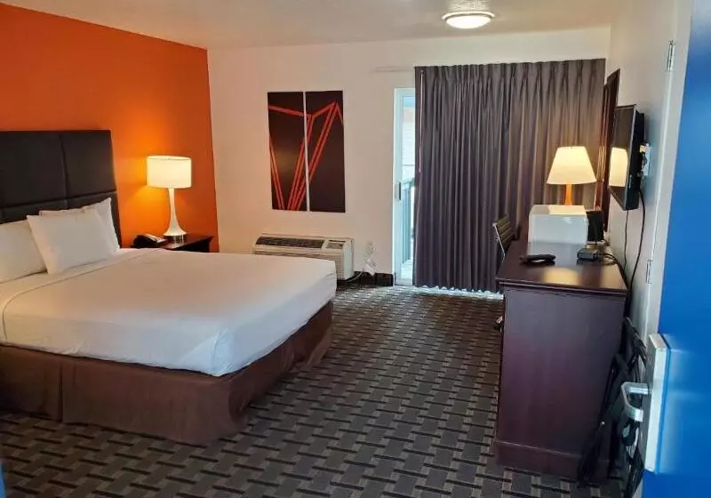 キングサイズベッドのデラックスルーム, Howard Johnson By Wyndham Spokane