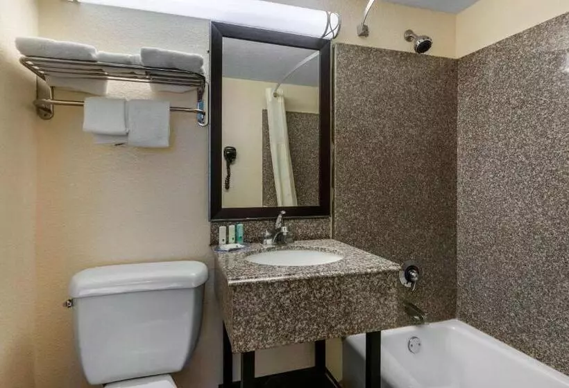 キングサイズベッドのスタンダードルーム, Quality Inn Daytona Beach Oceanfront