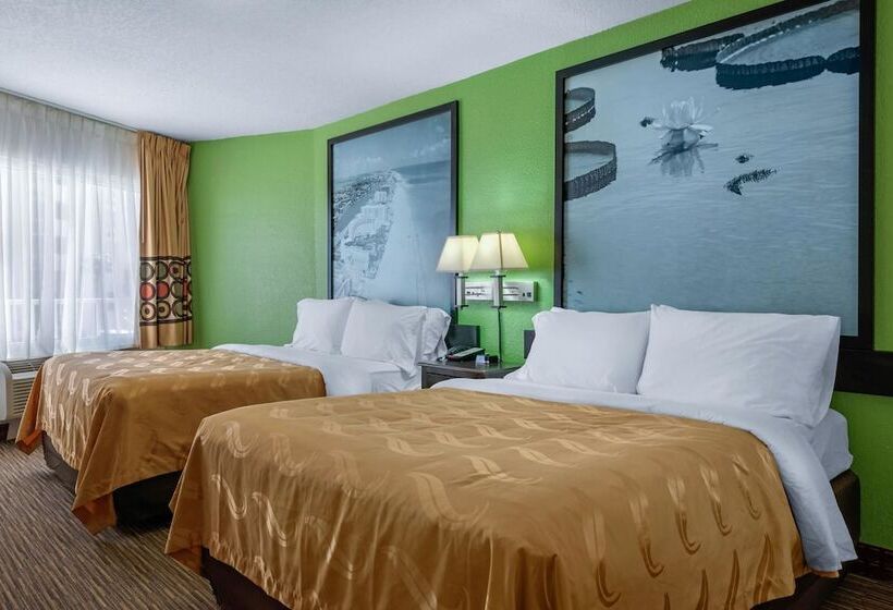 غرفه قياسيه سريرين مزدوجين, Quality Inn Daytona Beach Oceanfront