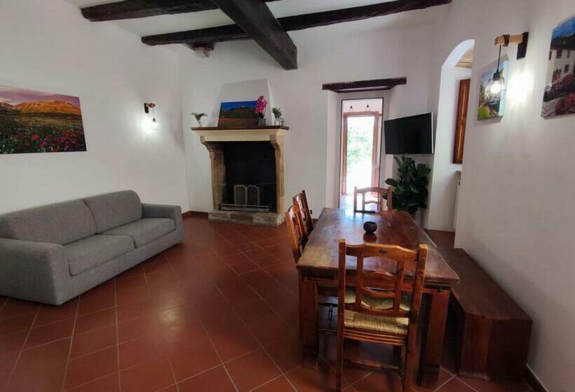 דירת חדר נוף לגינה, Residence Il Giardino Sul Fiume Nera