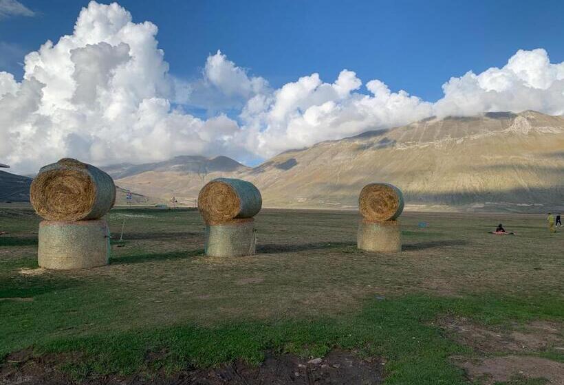 דירת חדר נוף לגינה, Residence Il Giardino Sul Fiume Nera