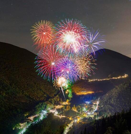 דירת חדר נוף לגינה, Residence Il Giardino Sul Fiume Nera