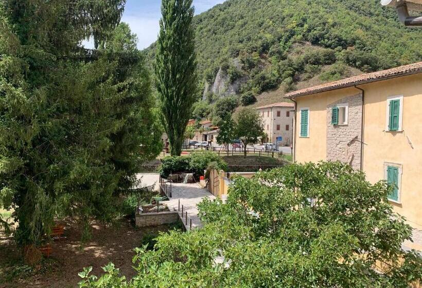 Апартаменты 1 Спальня с Видом, Residence Il Giardino Sul Fiume Nera