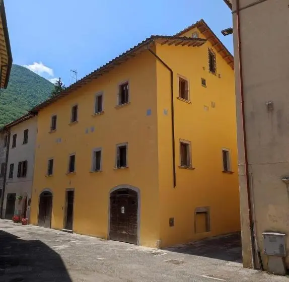 テラス付き１ベッドルームアパートメント, Residence Il Giardino Sul Fiume Nera