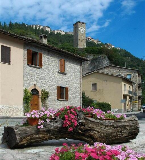 דירת חדר נוף לגינה, Residence Il Giardino Sul Fiume Nera