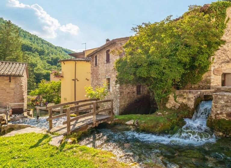 דירה בת חדר שינה 1 עם נוף, Residence Il Giardino Sul Fiume Nera