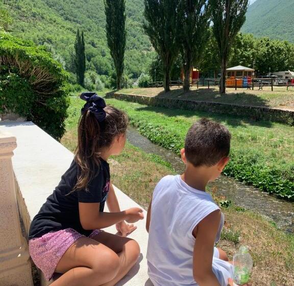 דירה בת חדר שינה 1 עם נוף, Residence Il Giardino Sul Fiume Nera