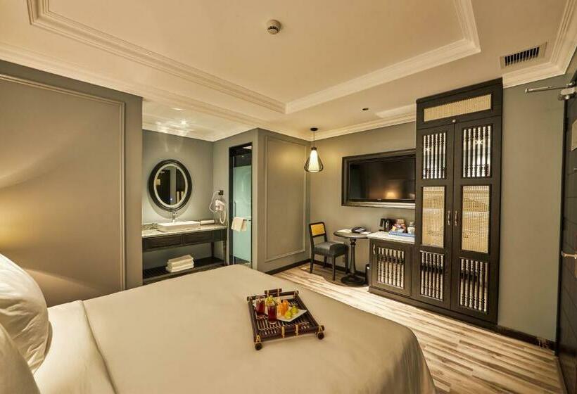 اتاق استاندارد با تخت بزرگ, Hôtel D’melin
