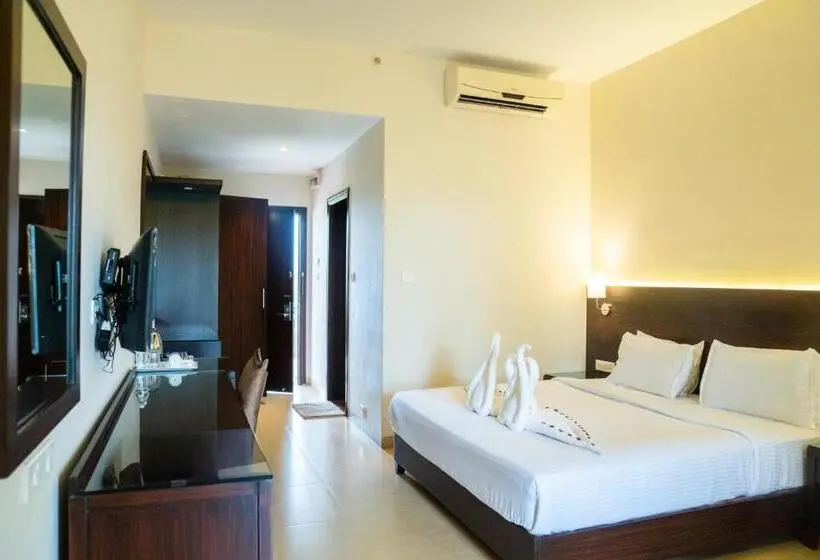 バルコニー付きスタンダードルーム, Greenleaf The Resort & Spa, Ganpatipule
