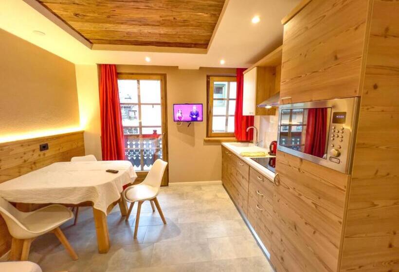 带1个卧室的高级公寓, Garni Francescato