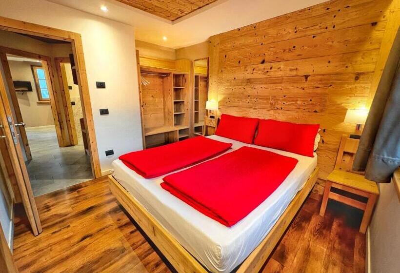 带1个卧室的高级公寓, Garni Francescato