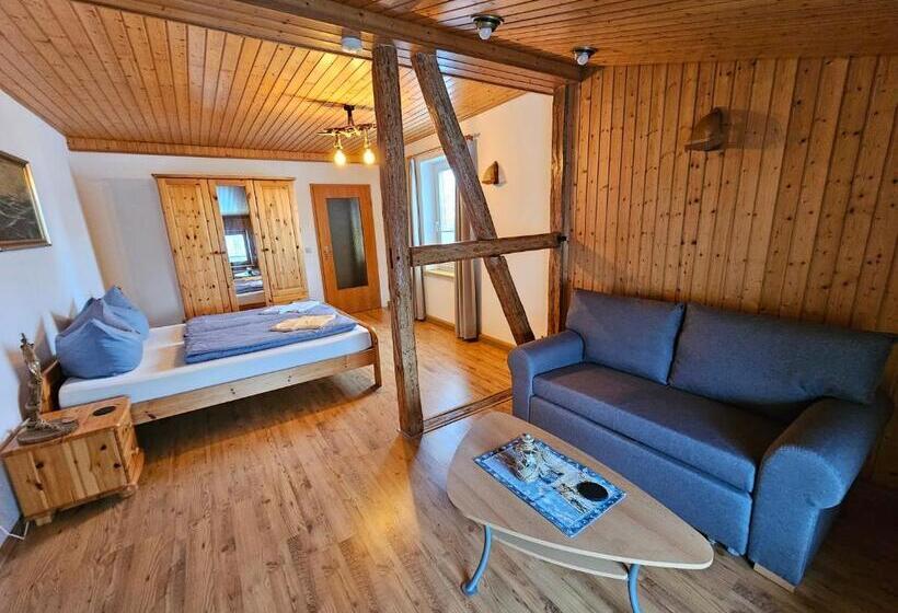 침실 1개 디럭스 아파트, Siggis Pension Apartments