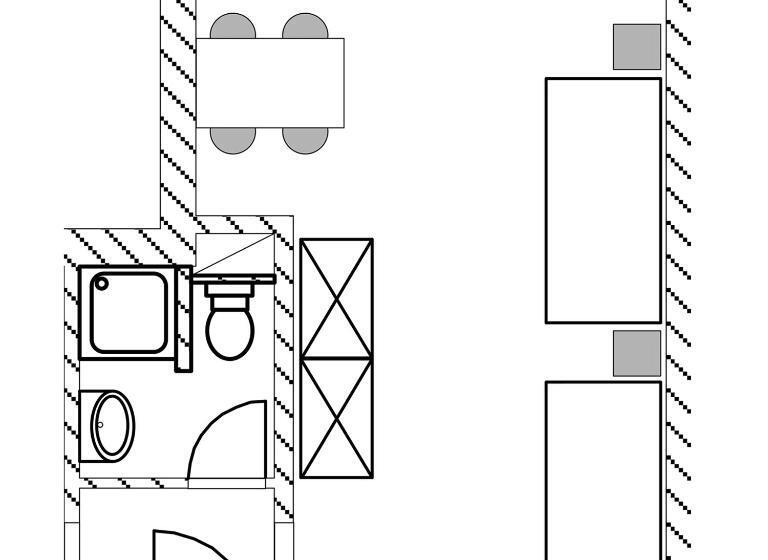 Bed in Shared Room with Shared Bathroom, Big Mama Berlin