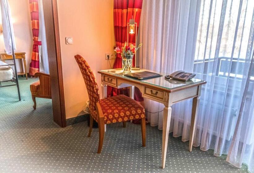 발코니가 있는 스위트, Garni Seehotel Mühlenhaus